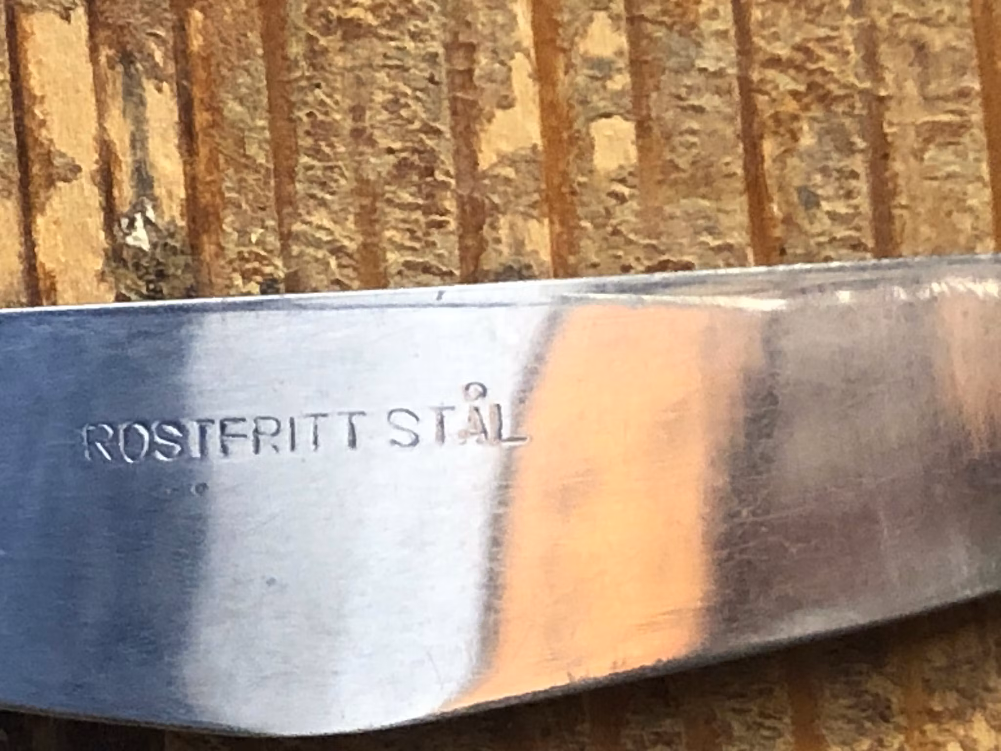 FOOD KNIFE, "Rosen" Åhléns, 1960s/70s.