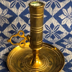 OFFICE/ROOM CANDLEHOLDER, ore, Morell's foundry; Mora, second half of the 20th century.
