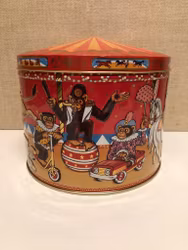 PLÅTBURK, cirkus, design Poul Friis.