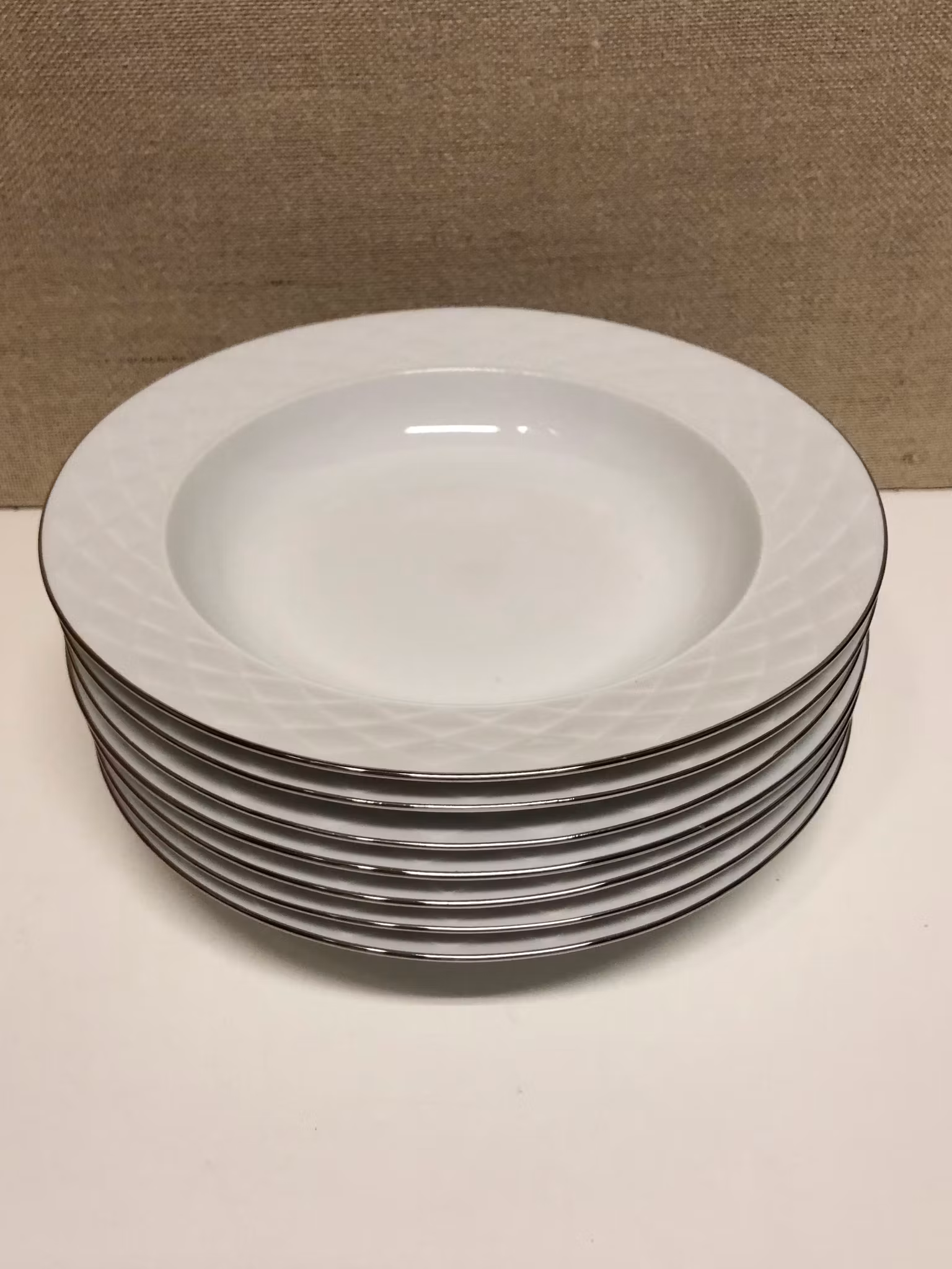 DJUPTALLRIKAR, 7 st, porslin, "Stockholm" IKEA, Quality.