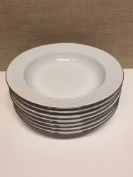 DJUPTALLRIKAR, 7 st, porslin, "Stockholm" IKEA, Quality.