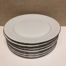 MATTALLRIKAR, 8 st. porslin, "Stockholm" IKEA, Quality.