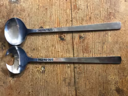 SALAD CUTLERY 2 pieces, "Rosen" Åhléns, 1960s/70s.