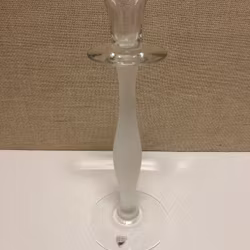 CANDLEHOLDER, glass, "Celeste" Anne Nilsson, Orrefors.