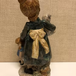 Figurine, ceramic, Porcelana Levantina, Spain.
