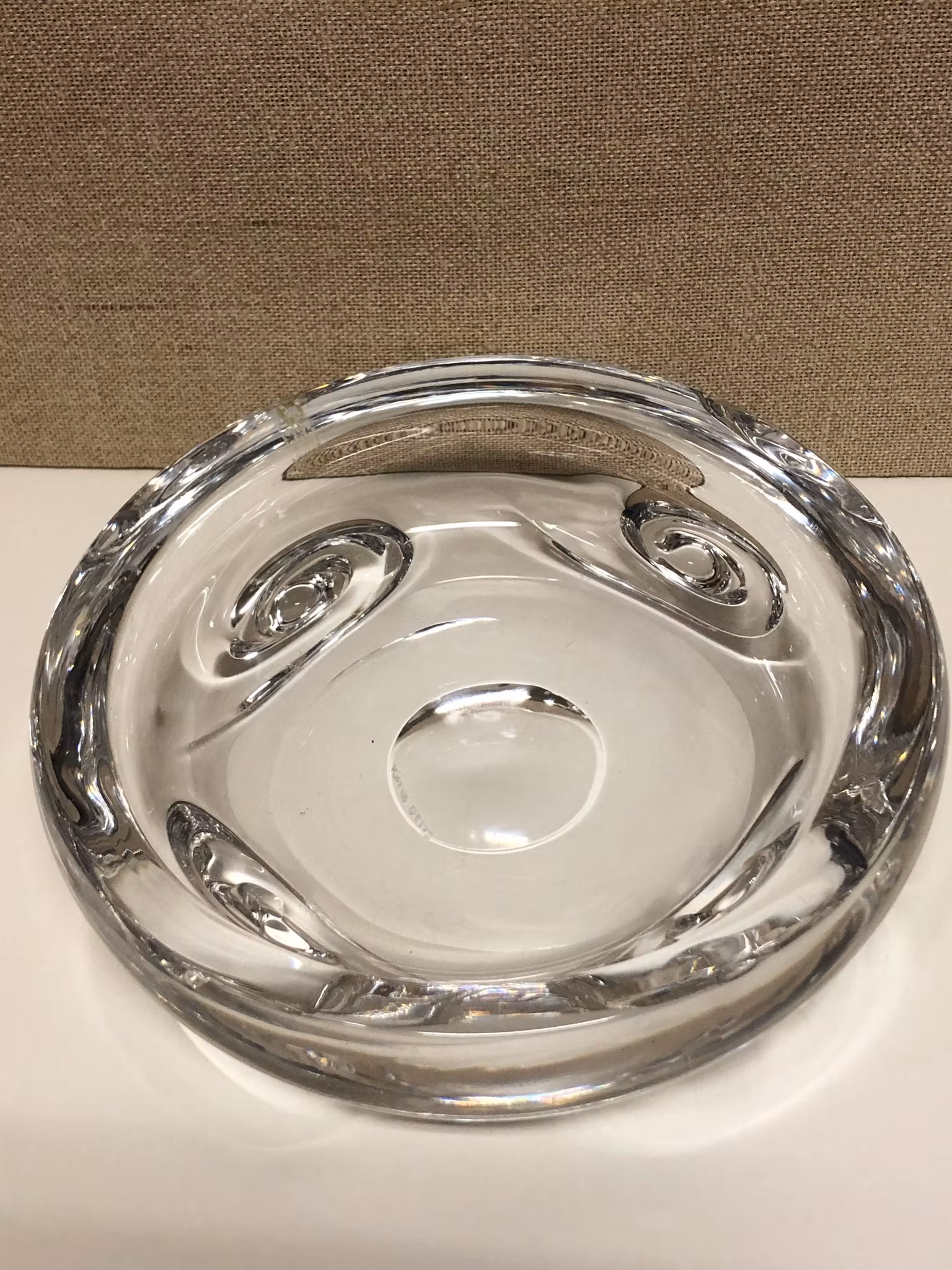 BOWL, crystal, Kosta