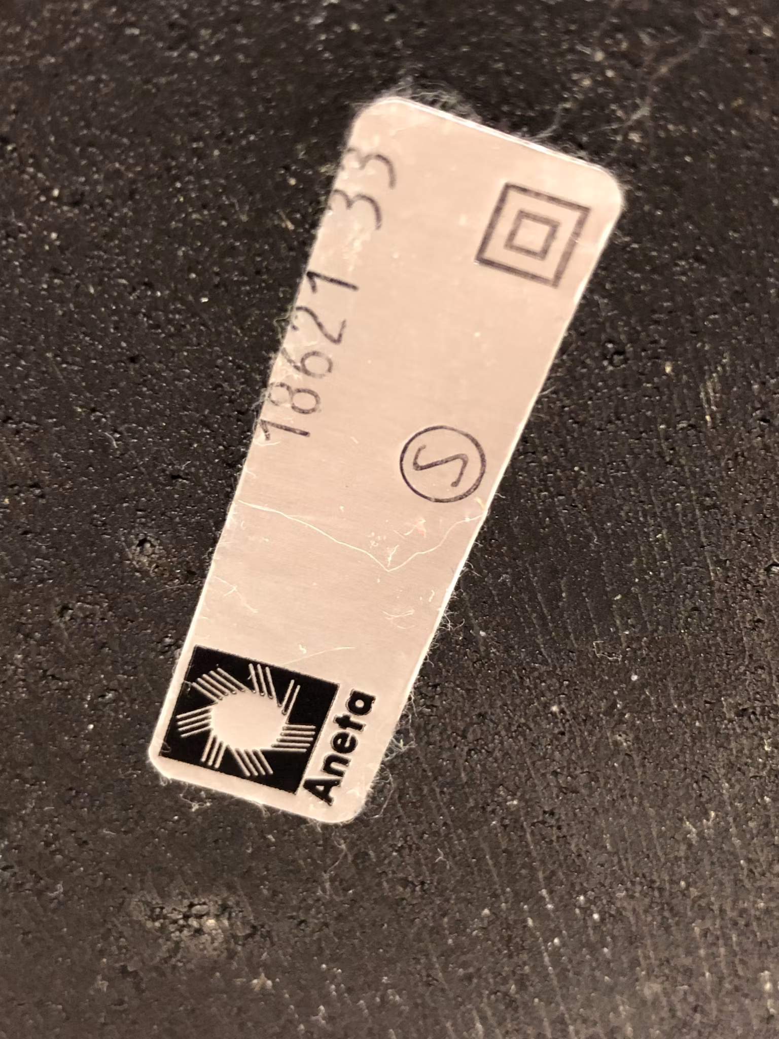 BORDSLAMPA, metall, Jan Wickelgren, Aneta, 1970/80-tal.