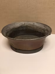 TVÄTTBALJA, koppar, 13 L, S.O.L. Nilsson Sundsvall, 1900-talets början.