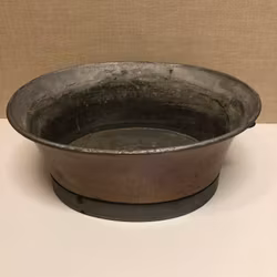 WASHING TUB, copper, 13 L, SOL Nilsson Sundsvall, early 20th century.