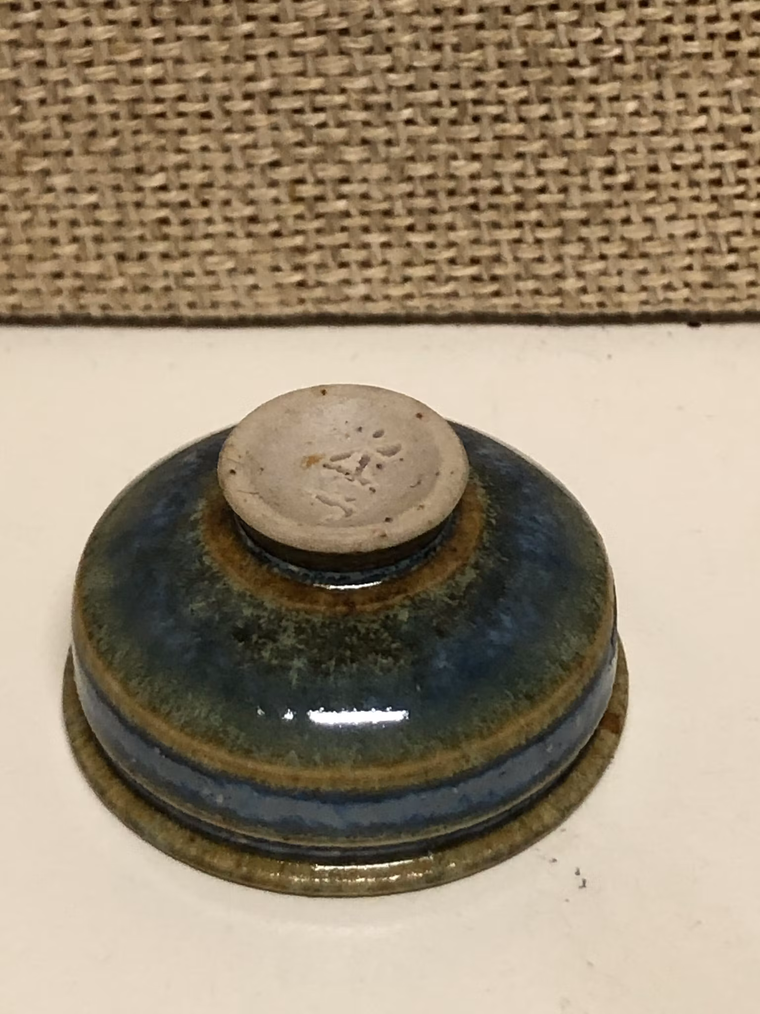 MINIATYRSKÅL, stengods, John Andersson, Höganäs.