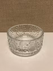 DESSERTSKÅL, glas, "Grapponia" Nanny Still, Riihimäen Lasi.