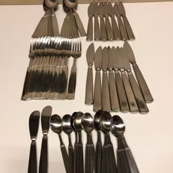 BESTICK, 64 delar, Gense, "Ranka" Sven Arne Gillgren, 18/8 stainless, Sweden.