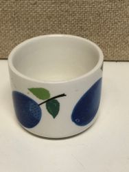 ÄGGKOPP, flintgods  "Prunus" Stig Lindberg, Gustavsberg.