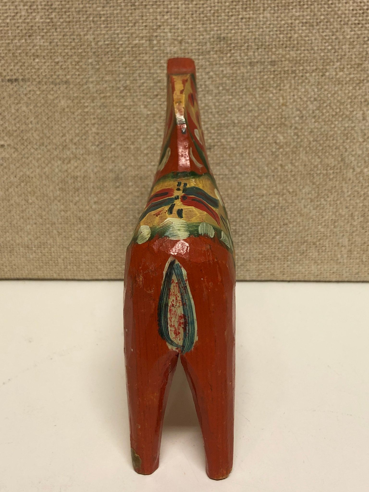 DALAHÄST, bemålat trä, 1900-talets andra hälft.