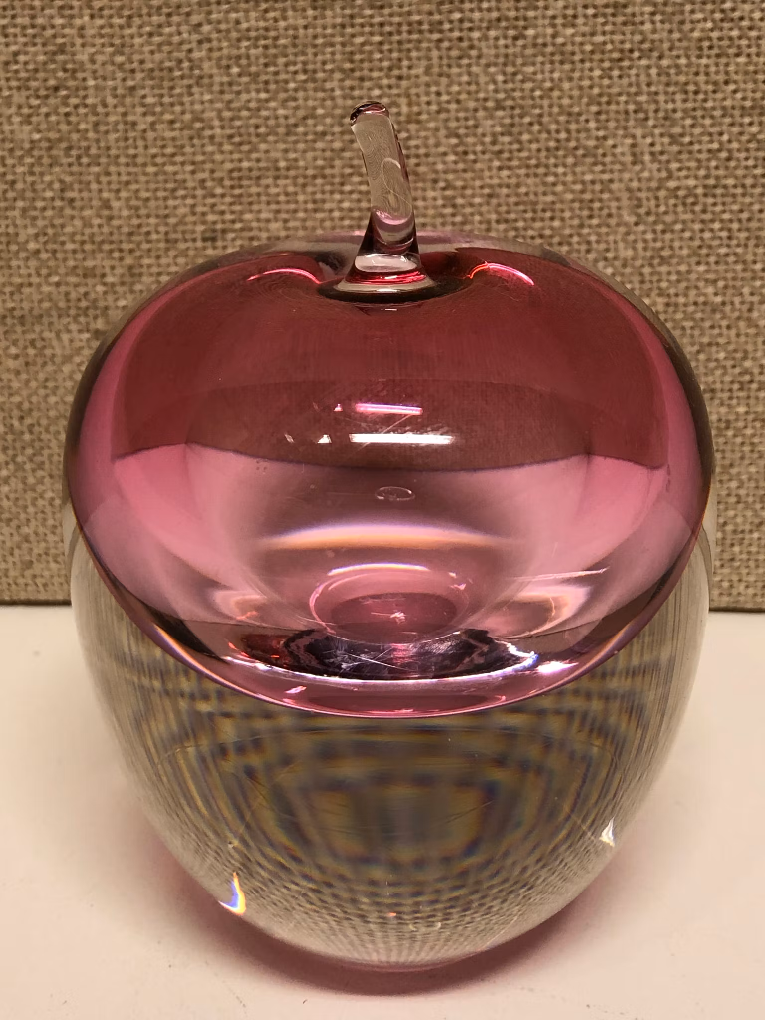 ÄPPLE, glas, Hanne Dreutler, Arthur Zirnsack, Studio Åhus.