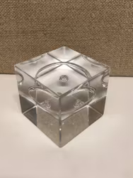 GLASS SCULPTURE, Gunnar Cyren, Orrefors, second half of the 20th century.