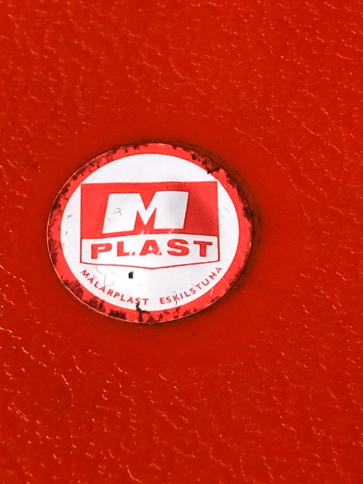 PALL, plast, M plast Eskilstuna, 1970-tal.