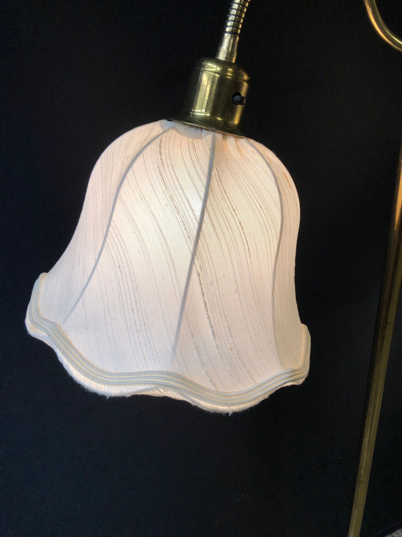 GOLVLAMPA, metall, EWÅ, Värnamo.
