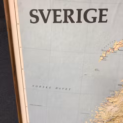 KARTA, Sverige, 1900-tal.