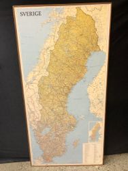 KARTA, Sverige, 1900-tal.