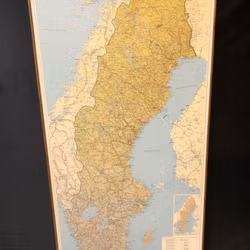 KARTA, Sverige, 1900-tal.