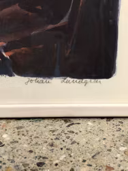 JOHAN LUNDGREN, lithograph, signed and numbered 197/260.