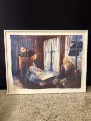 JOHAN LUNDGREN, lithograph, signed and numbered 197/260.