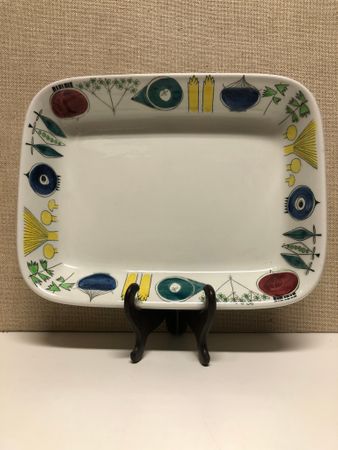 OVEN PLATE/DISH, porcelain, "Pick Nick, Marianne Westman, Rörstrand.