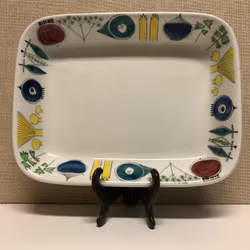 OVEN PLATE/DISH, porcelain, "Pick Nick, Marianne Westman, Rörstrand.