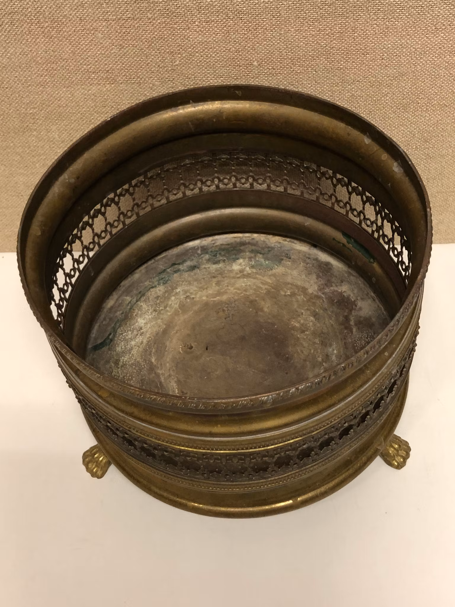 YTTERFODER, mässing, 1900-talets andra hälft.