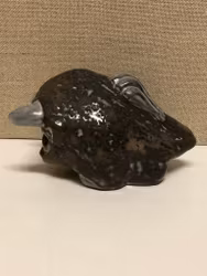 FIGURIN, keramik, "Tjur" Ester Wallin, Uppsala Ekeby.