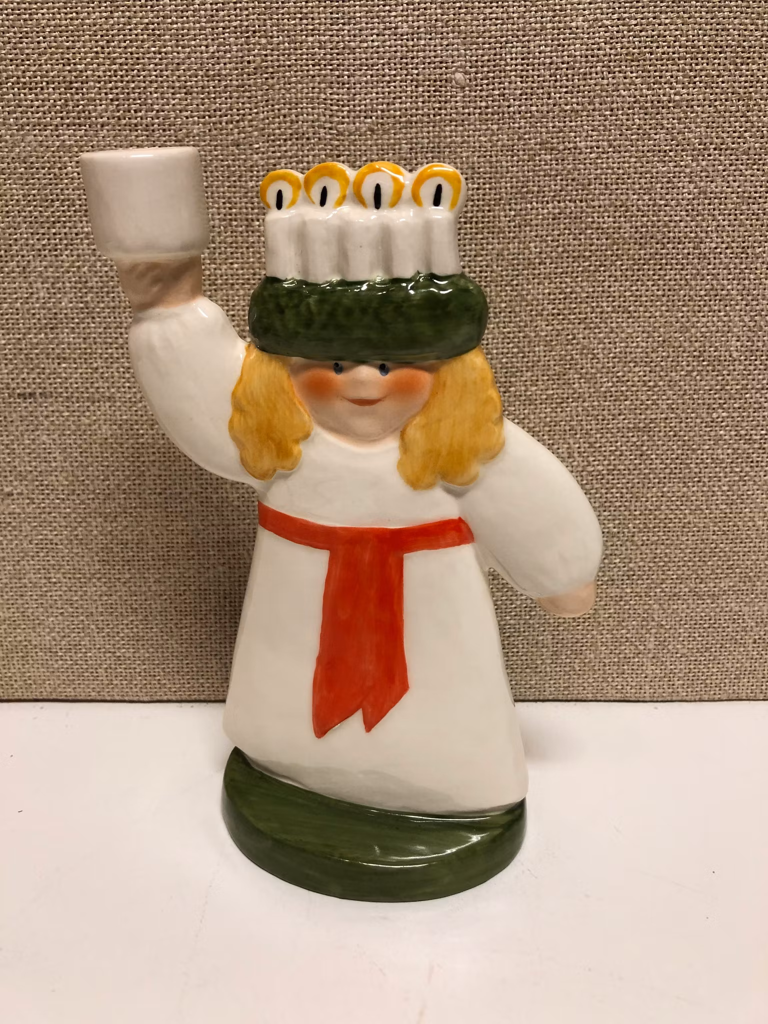 LUCIA/LJUSSTAKE, porslin, Lisa Larson, Goebel, West Germany.