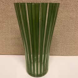 GLAS, Grönt "Strikt" Bengt Orup, Johannesfors, 1950-tal.