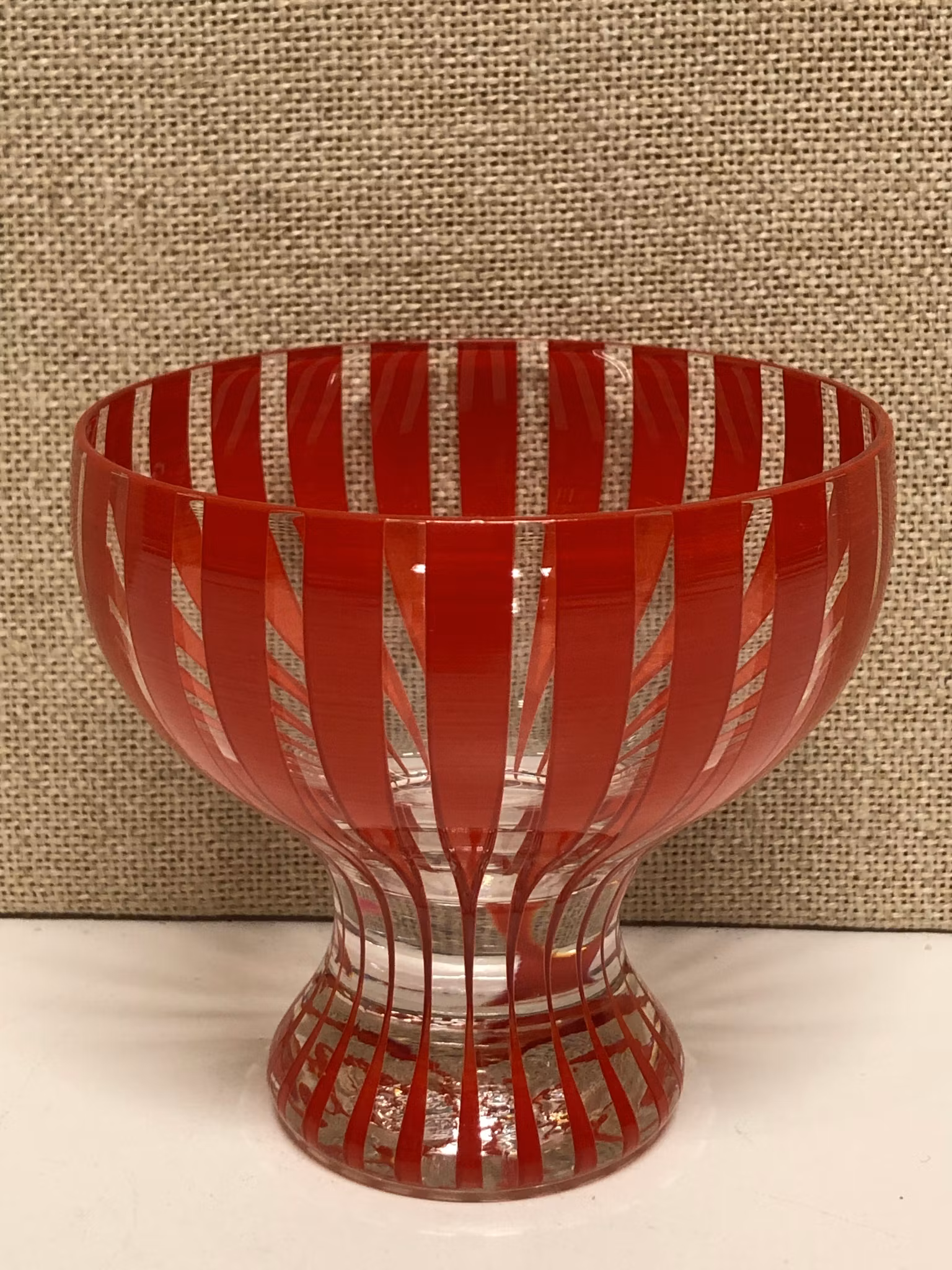 GLASS, "Strict" Bengt Orup, Johannesfors, 1950s.