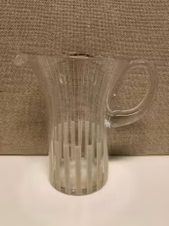 TILLBRINGARE, glas, "Strikt" Bengt Orup, Johannesfors, 1950-tal.