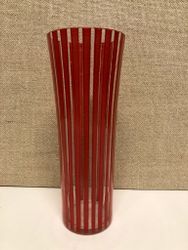 GLAS, Rött "Strikt" Bengt Orup, Johannesfors, 1950-tal.