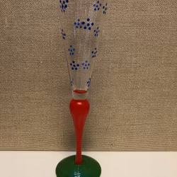 CHAMPANGEGLAS, "Clown" Anne Nilsson, Orrefors.