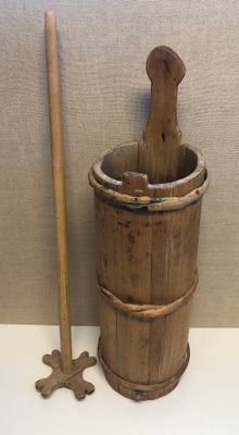 SMÖRKÄRNA, furu, allmoge, 1800-tal.