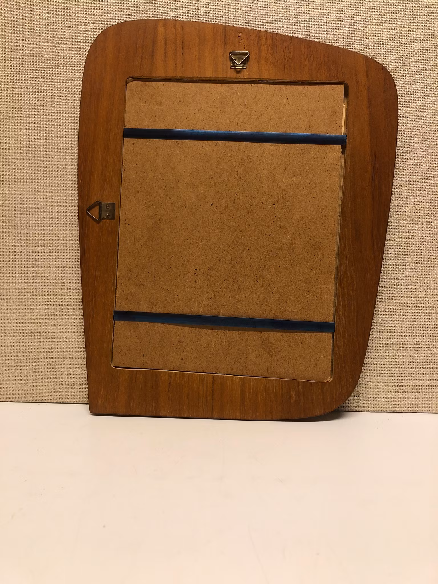 PHOTO FRAME, teak, glass, 1950s/60s.