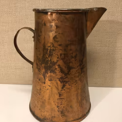 JUG, copper, 18th/19th century.