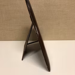 PHOTO FRAME, wood/glass, early 20th century.