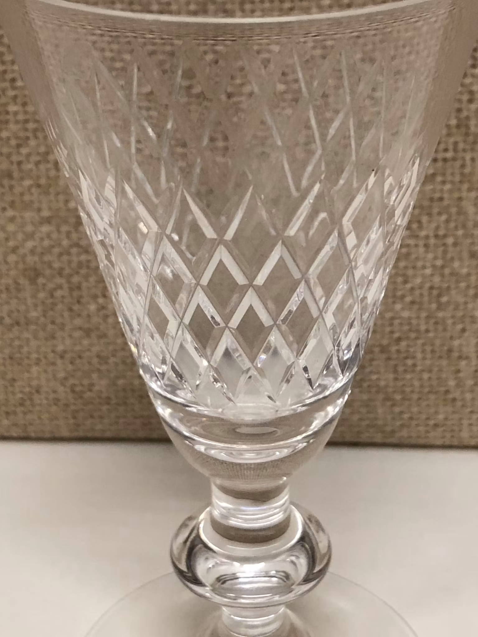 SNAP GLASS, "Diamond" Vicke Lindstrand, Kosta.