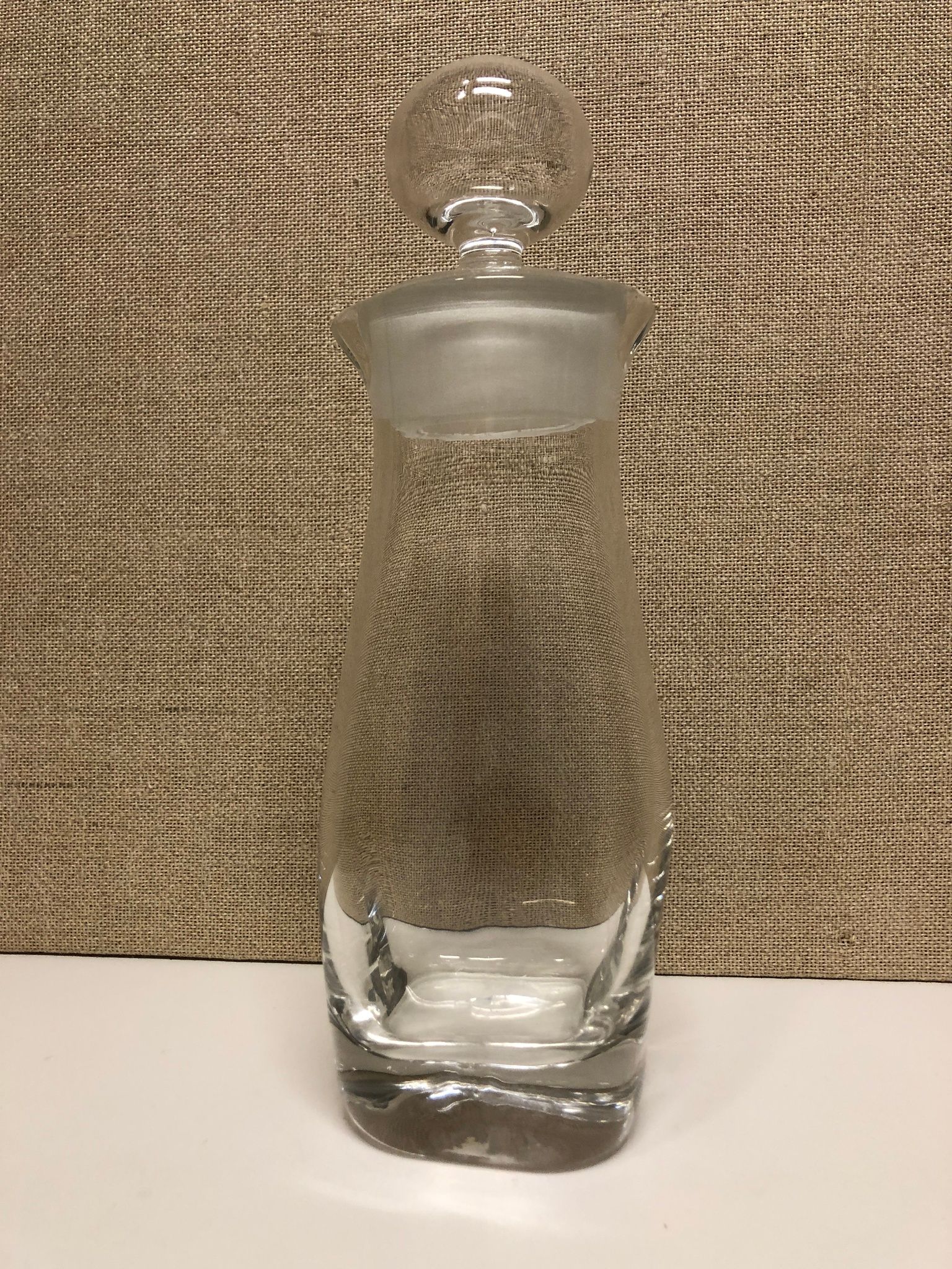 KARAFF, glas, 1900-talets andra hälft.