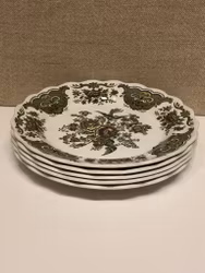 FÖRRÄTTSTALLRIKAR 5 st. porslin, "Windsor", Ridgway of Staffordshire, England.