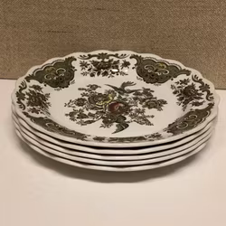 FÖRRÄTTSTALLRIKAR 5 st. porslin, "Windsor", Ridgway of Staffordshire, England.