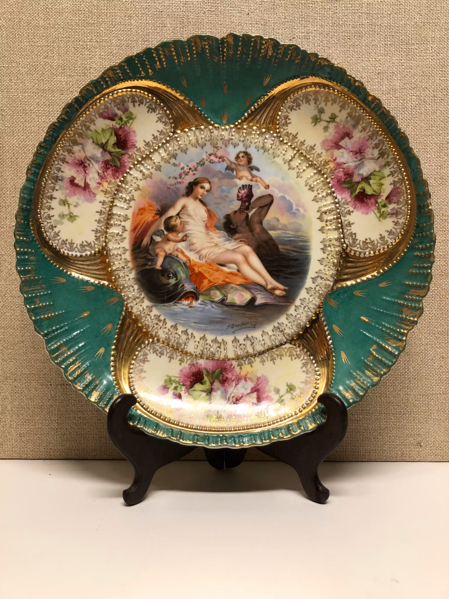 FAT, porslin, f. Boucher.