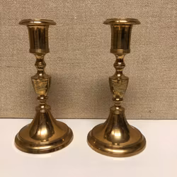 CANDLESTICKS, a pair, ore, Sweden