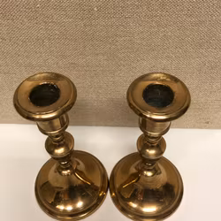 CANDLESTICKS, a pair, ore, Sweden