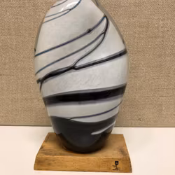 GLASSKULPTUR, Bruksfors hyttan, 1900-talets andra hälft.