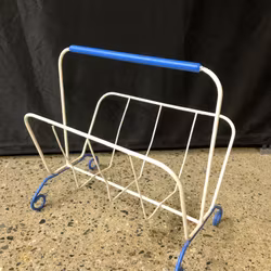 TIDNINGSKORG, metall, 1900-tal.